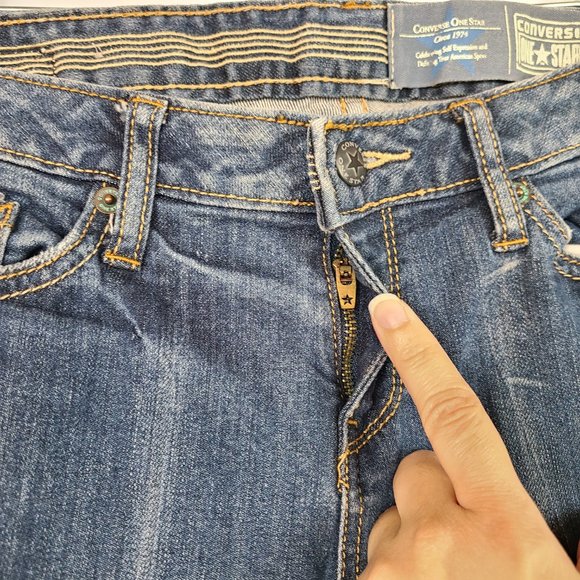 Converse One Star Jeans Denim Size 6 - Picture 8 of 14